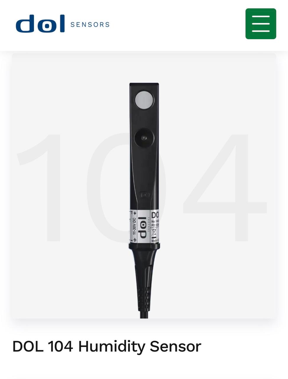 DOL Sensors equipment media